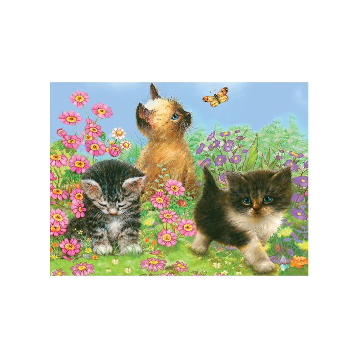 Malen nach Zahlen Buntstifte, Tiere 25,4x20,3 cm 1 Pack. = 4 Bilder 4677-25021 4016490820321  