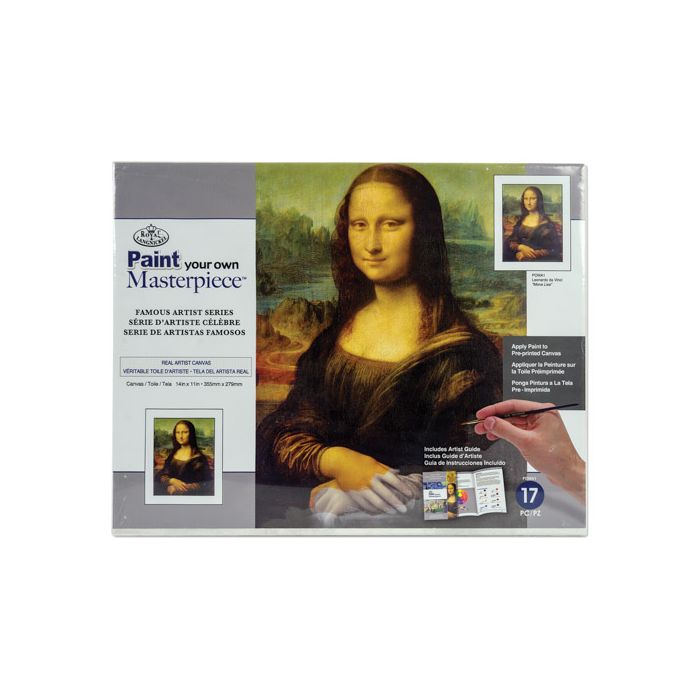 Malen nach Zahlen Masterpiece Mona Lisa 35,5x27,9 cm 4679-35011 4016490820352  