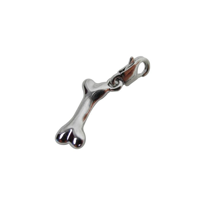 Metallanhänger m. Karabin 19x7 mm