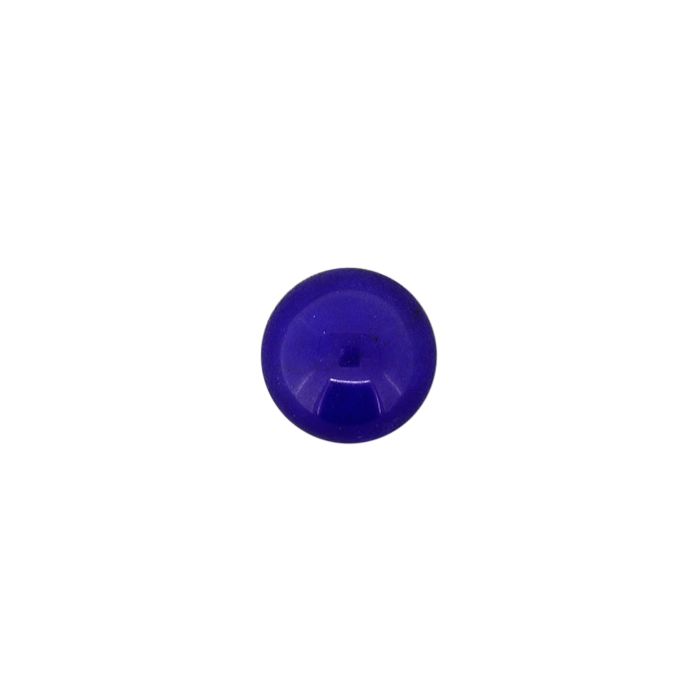 Halb-Edelstein rund Achat blau 8 mm Lochgröße 1,2 mm