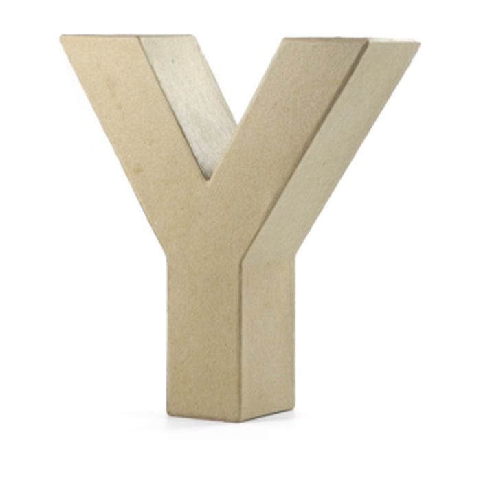 Papp-Buchstabe Y, 10x3 cm