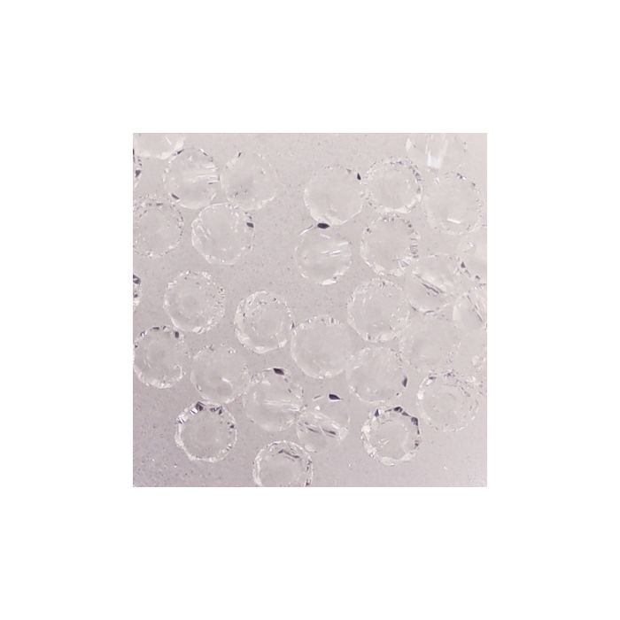 Glasschliffperle Briolette kristall 4 mm Lochgröße 1 mm 35 St 5073-04134 4016490580362  