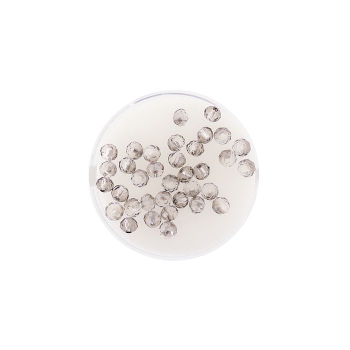 Glasschliffperle Briolette black diamond 4 mm Lochgröße 1 mm 35 St 5073-04464 4016490580430  