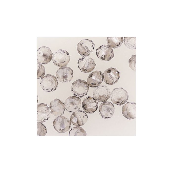 Glasschliffperle Briolette black diamond 4 mm Lochgröße 1 mm 35 St 5073-04464 4016490580430  