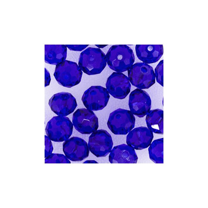 Glasschliffperle Briolette safir 6 mm Lochgröße 1,2 mm 30 St 5073-06174 4016490616702  