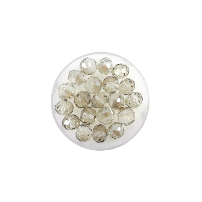 Glasschliffperle Briolette black diamond 8 mm Lochgröße 1,2 mm Briolette, Bild 1 von 2