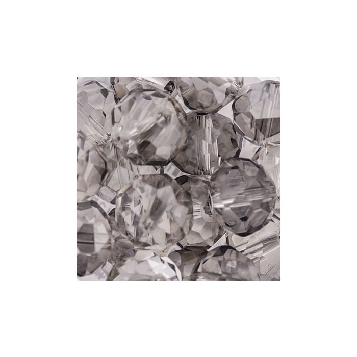 Glasschliffperle Briolette black diamond 10 mm Lochgröße 1,5 mm 18 St 5073-10464 4016490562047  