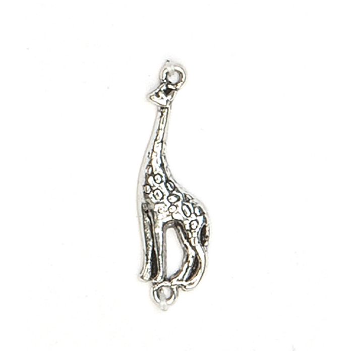 Metallanhänger Giraffe altsilber 24 x 9 mm 20St 5093-28831 4016490624097  