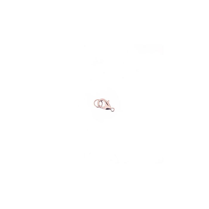 Karab.m.Spaltring rosegoldfb. 14 mm 50St 5140-09761 4016490733331  