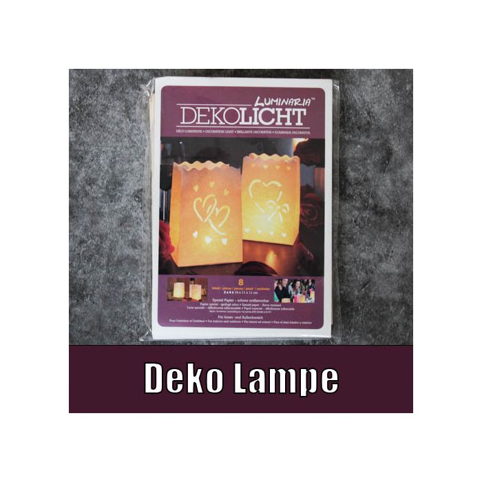 Luminaria Lichttüte Liebelei klein 3Set 5145-09541 4260203051391  
