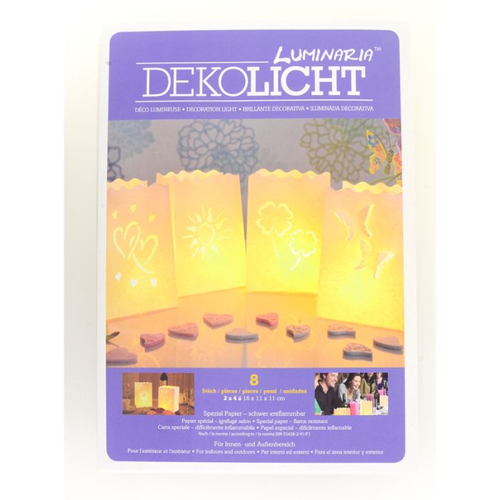 Luminaria Lichttüte Bunter Tisch klein 3Set 5145-10541 4260205031384  