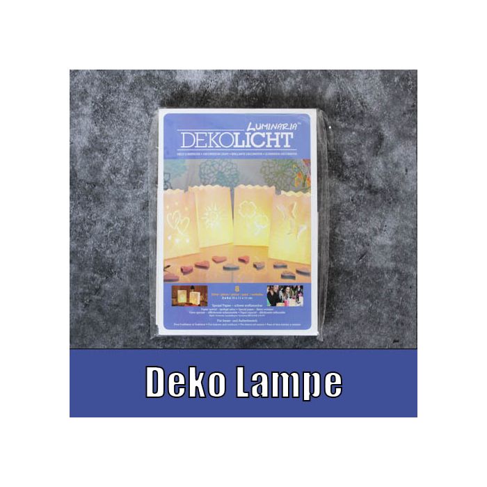 Luminaria Lichttüte Bunter Tisch klein 3Set 5145-10541 4260205031384  