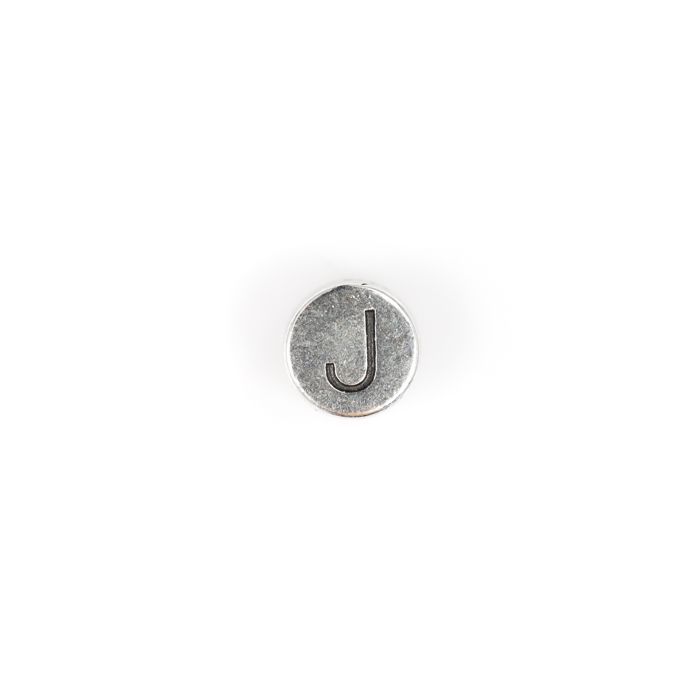 Metallperle Buchstabe J altplatinfb. 7 mm 5284-070J1 4016490865483  