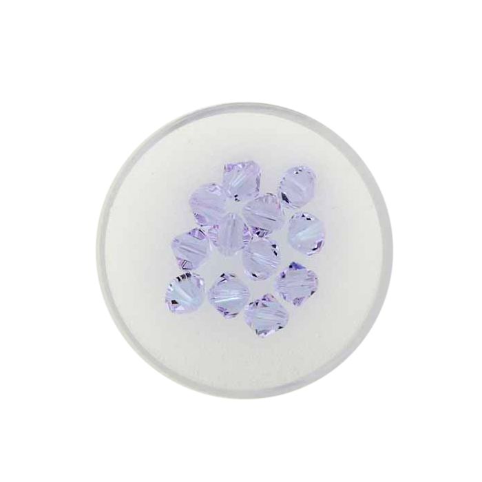 Swarovski Glasschliffp. violett 6 mm Lochgröße 1 mm 12 St 5301-06064 4016490239543  