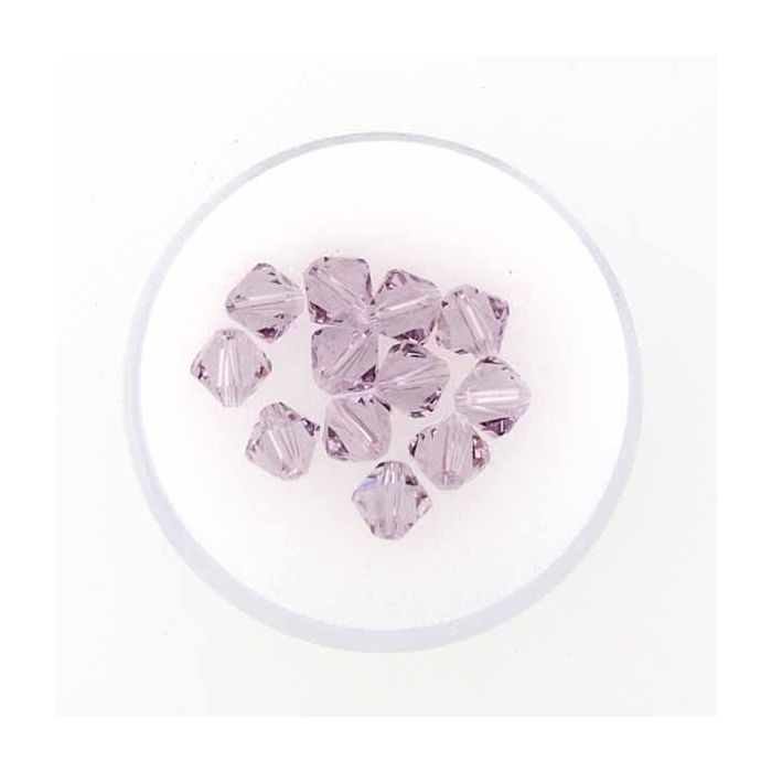 Swarovski Glasschliffp. light amethyst 6 mm Lochgröße 1 mm 12 St 5301-06524 4016490156468  