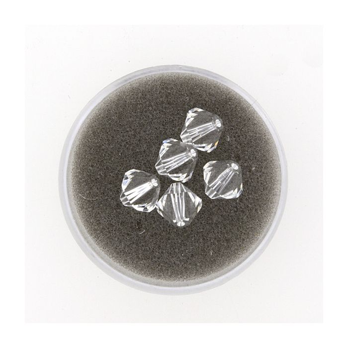 Swarovski Glasschliffp. crystal 8 mm Lochgröße 1,2 mm 5 St 5301-08134 4016490166405  