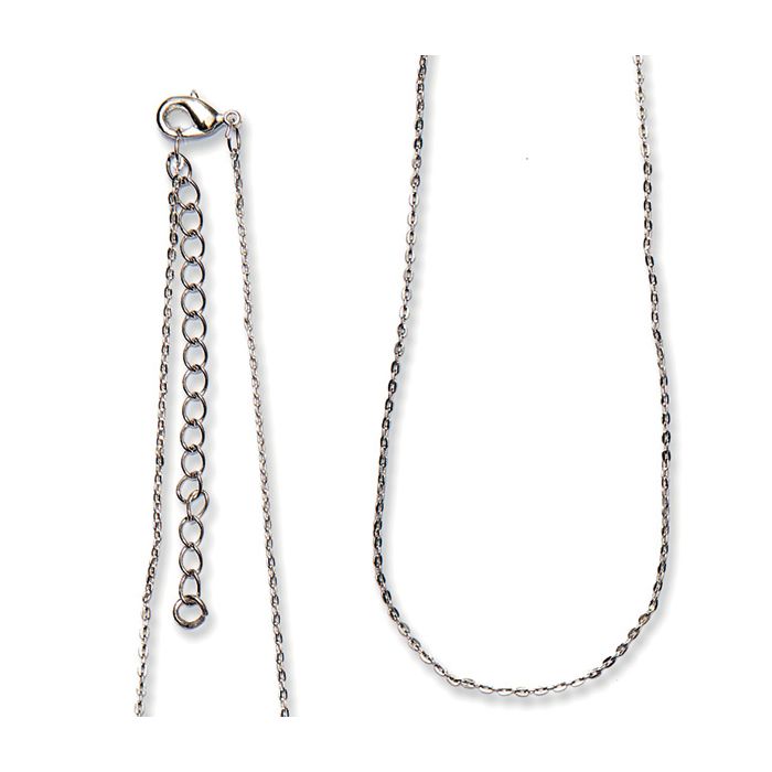Metallkette platin 41x1,5 mm 41 cm 1 St 5321-03917 4016490733928  