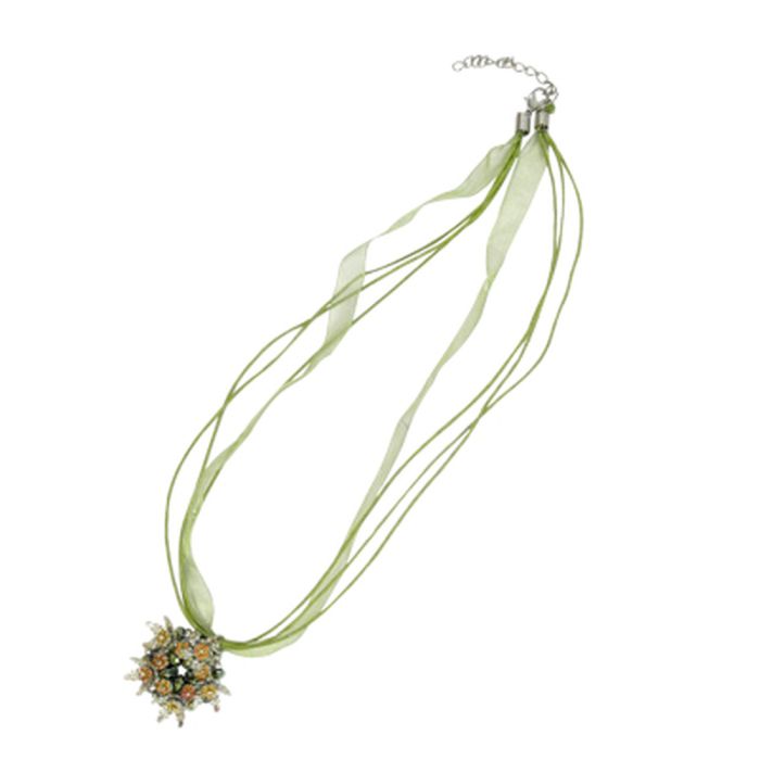 Bastelset Trachtencollier grün-ton 3Set 5349-00031 4016490907176  