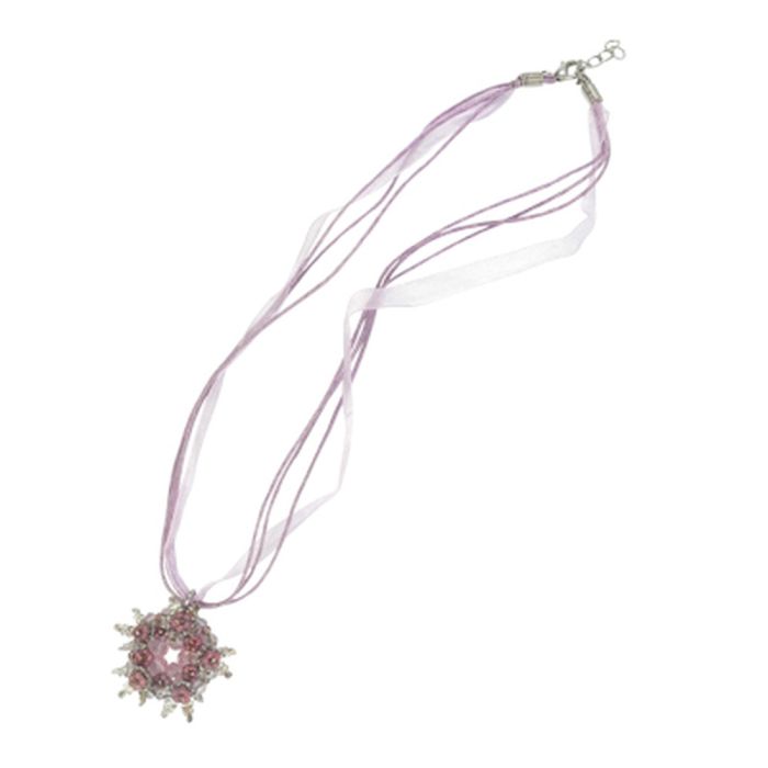 Bastelset Trachtencollier lila-ton 3Set 5349-00161 4016490907183  