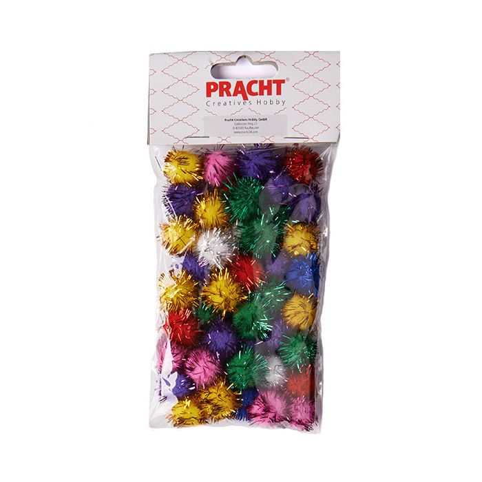 Pompons Glitter Mix 20 mm 40 St 5439-20517 4016490  