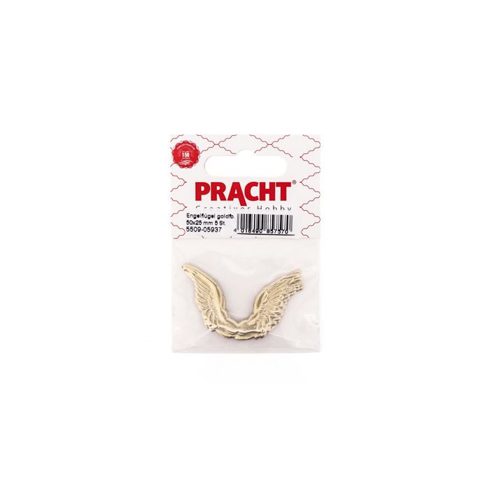 Engelflügel goldfb. 50x25 mm 5 St 5509-05937 4016490857570  