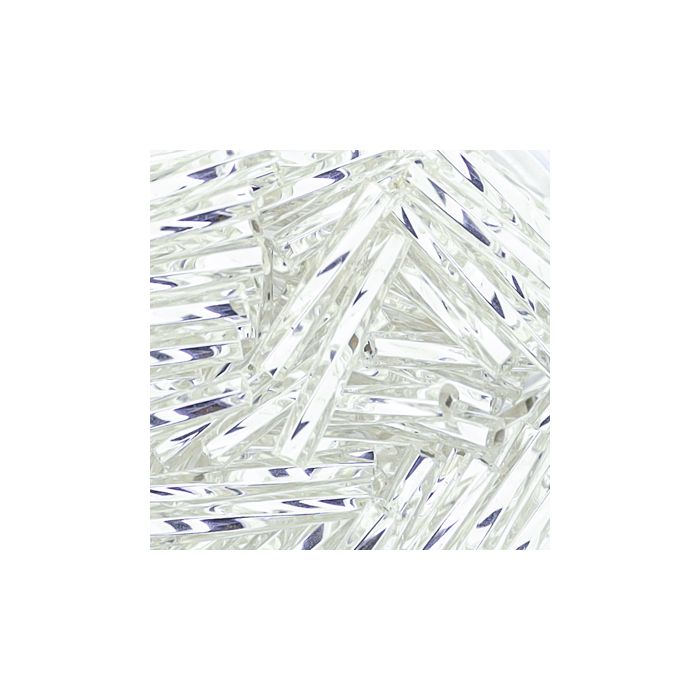Glasstifte twisted silberfb. 15 mm 5622-15 4016490165637  