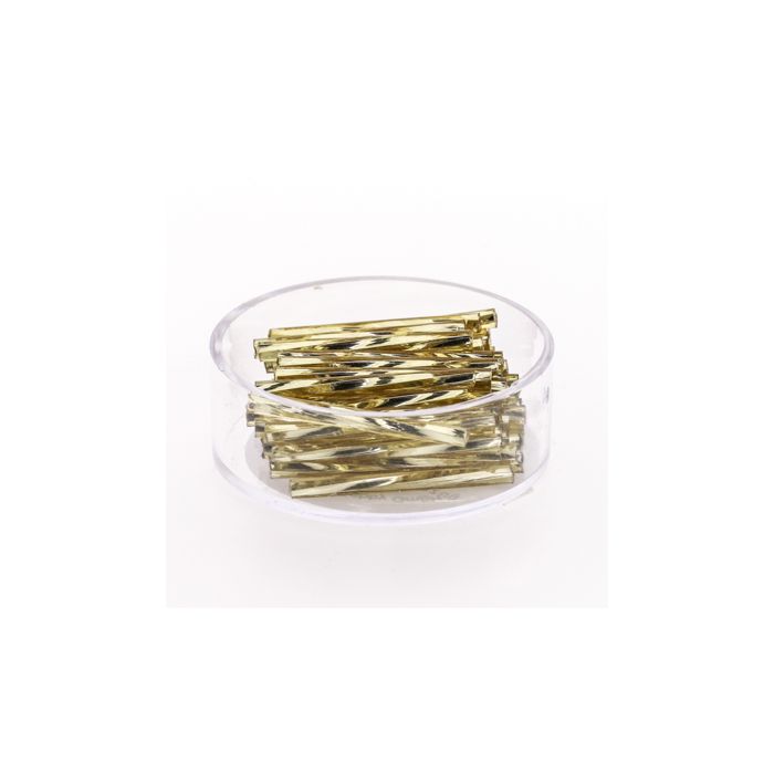 Glasstifte goldfb. silbereinzug 25 mm 5624-254 4016490082743  