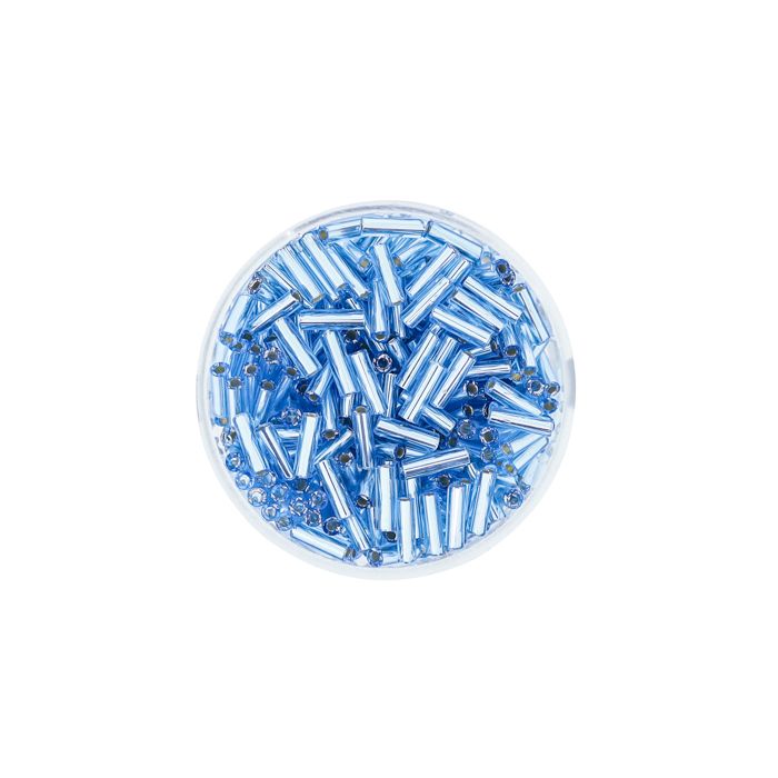 Glasstifte hellblau silbereinzug 6 mm 5652-064 4016490063735  