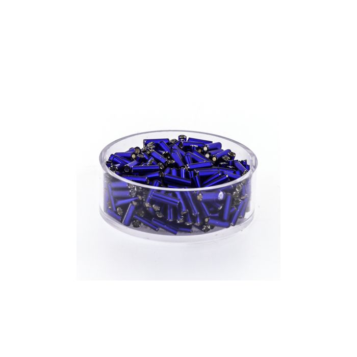 Glasstifte dunkelblau silbereinzug 6 mm 5654-064 4016490063742  