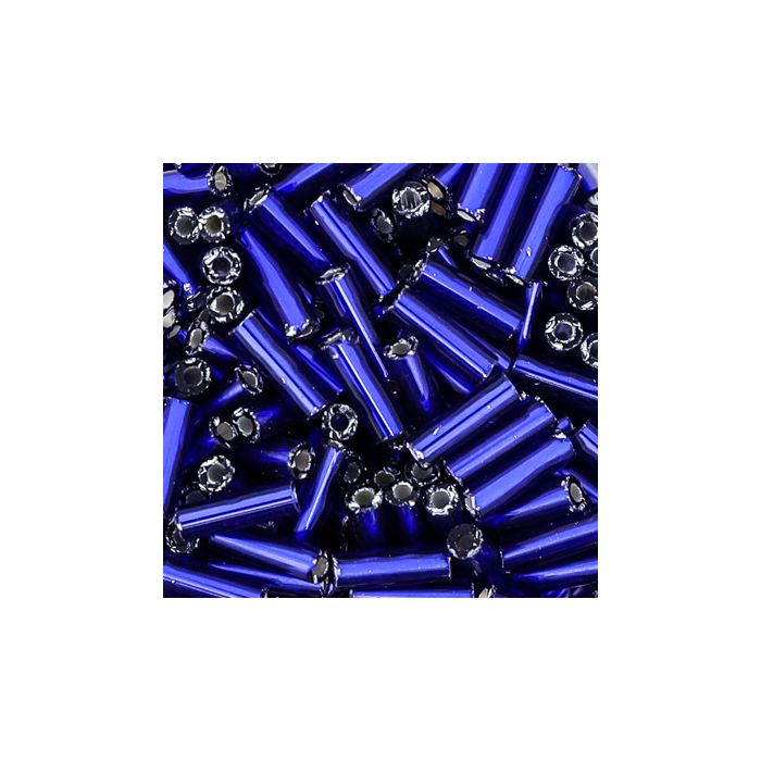 Glasstifte dunkelblau silbereinzug 6 mm 5654-064 4016490063742  