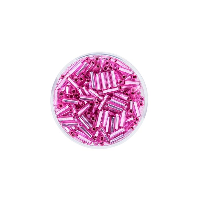 Glasstifte rosa silbereinzug 6 mm 5656-064 4016490082590  