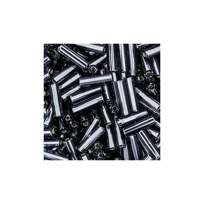 Glasstifte grau silbereinzug 6 mm 5684-064 4016490082651  