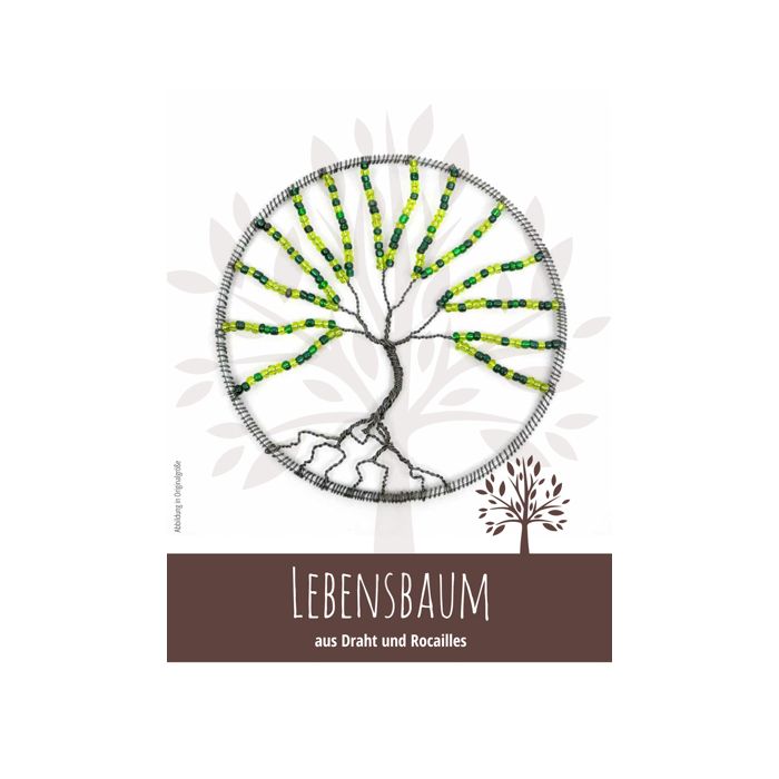 Bastelset Lebensbaum grün ton 15 cm 1 St 5951-15195 4016490603382  