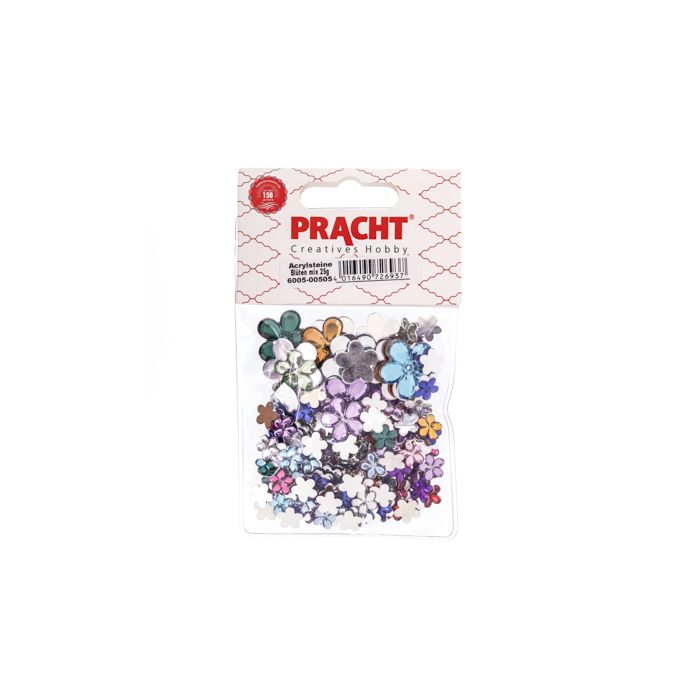Acrylsteine Blüten mix 25 gr 6005-00505 4016490726937  