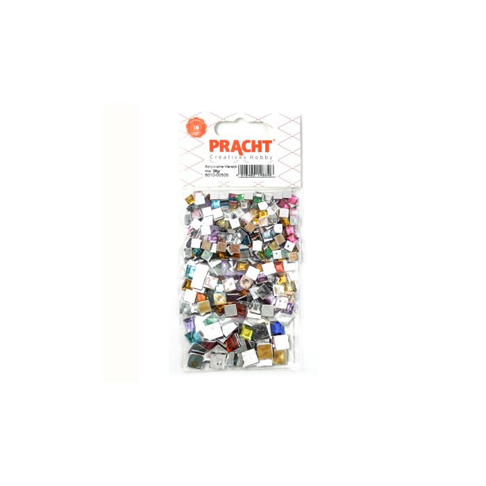 Acrylsteine Viereck mix 38 gr 6010-00505 4016490146346  