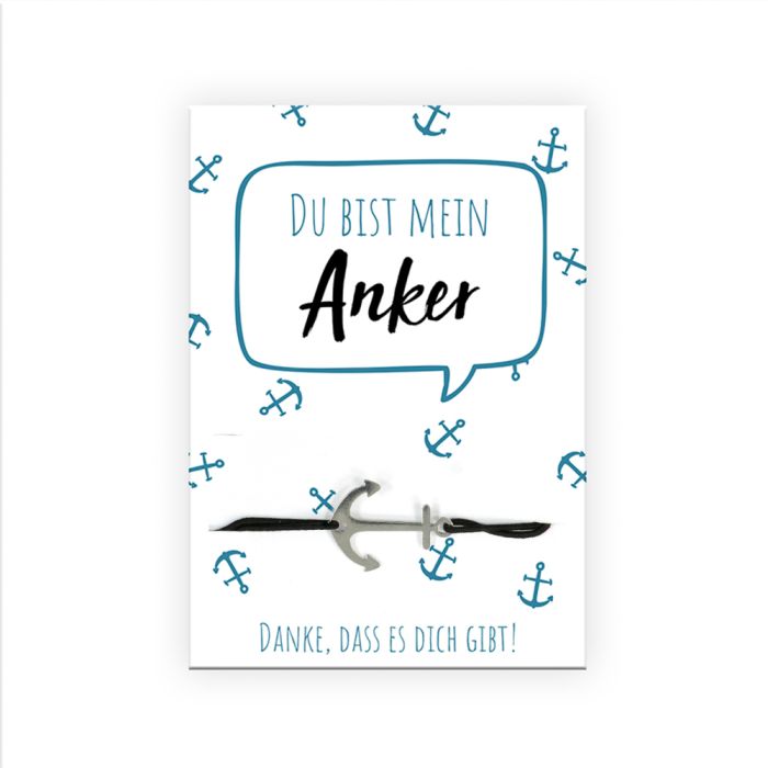 Fertiges Armband Du bist mein Anker, Bild 1 von 2