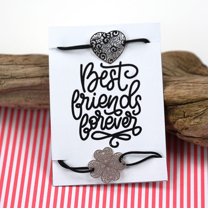 fertiges Armband Best friends forever 1 Set 6014-08075 4016490896715  