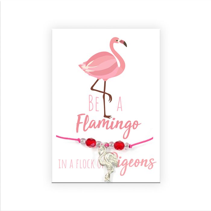 fertiges Armband Flamingo 1 Set 6014-08145 4016490896470  