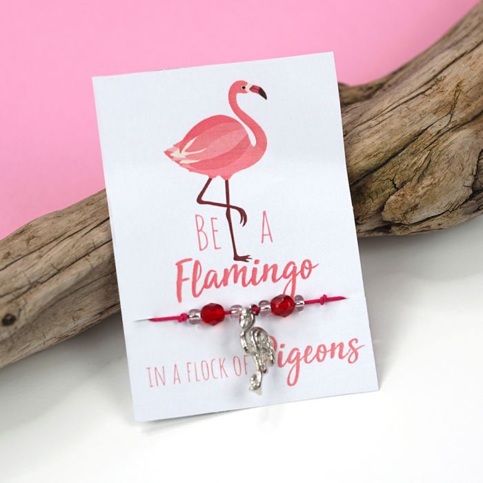fertiges Armband Flamingo 1 Set 6014-08145 4016490896470  