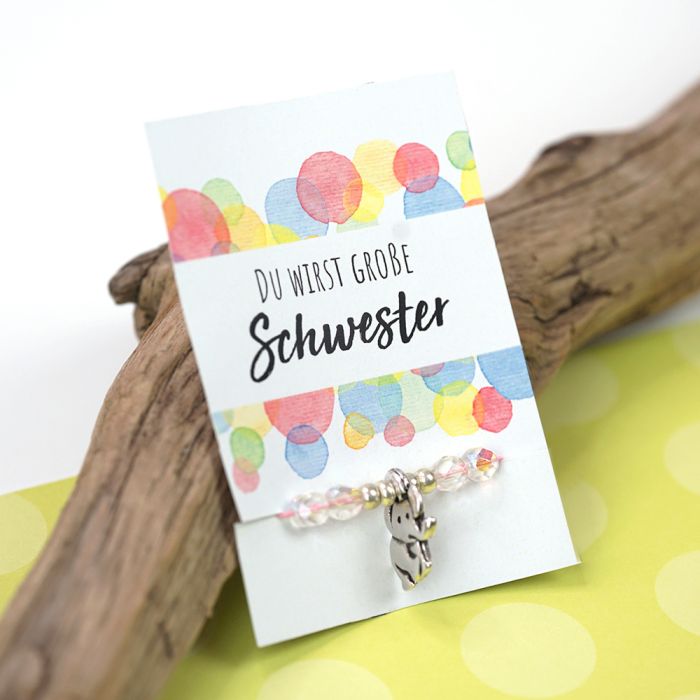 fertiges Armband große Schwester 1 Set 6014-08365 4016490896432  