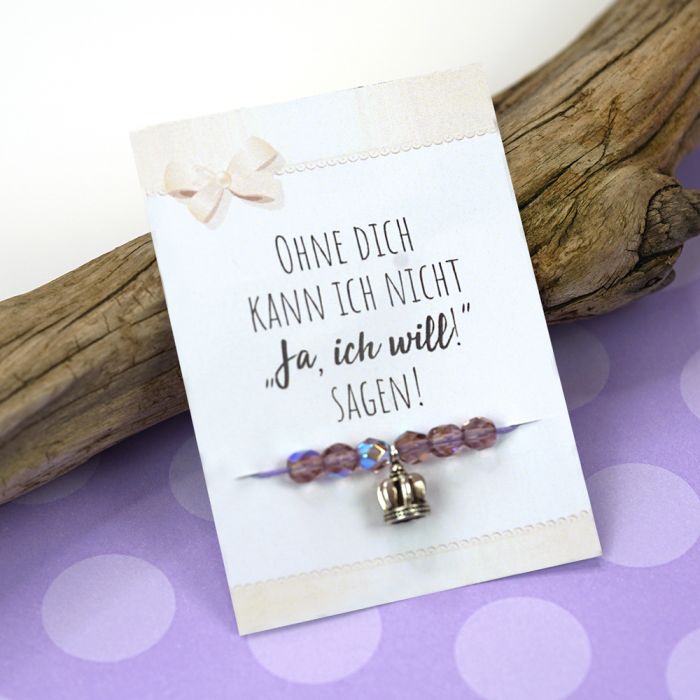 fertiges Armband Ja, ich will 1 Set 6014-08385 4016490896647  