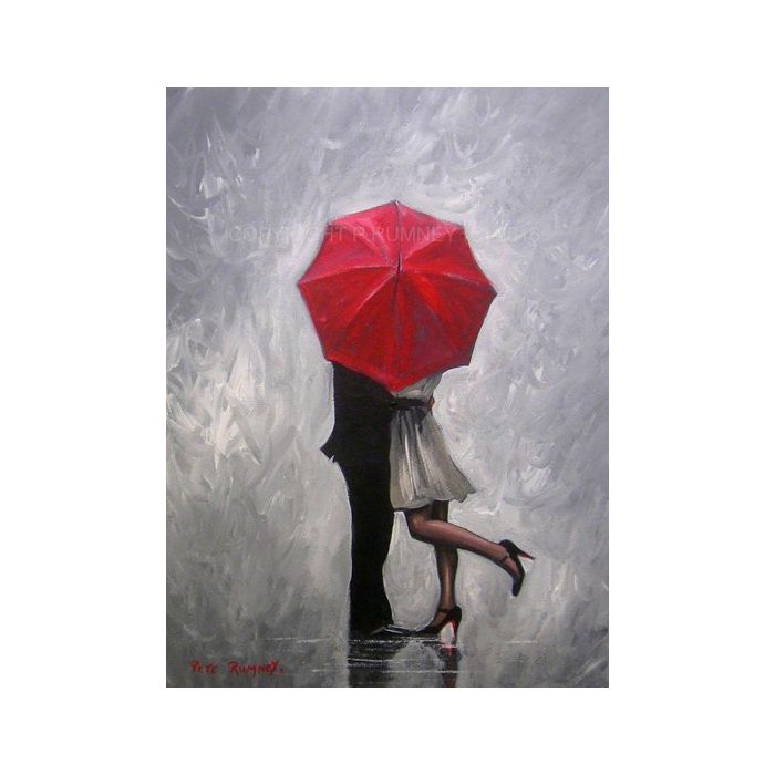 Diamond Painting Paar m.Schirm 40x30 cm 1 St