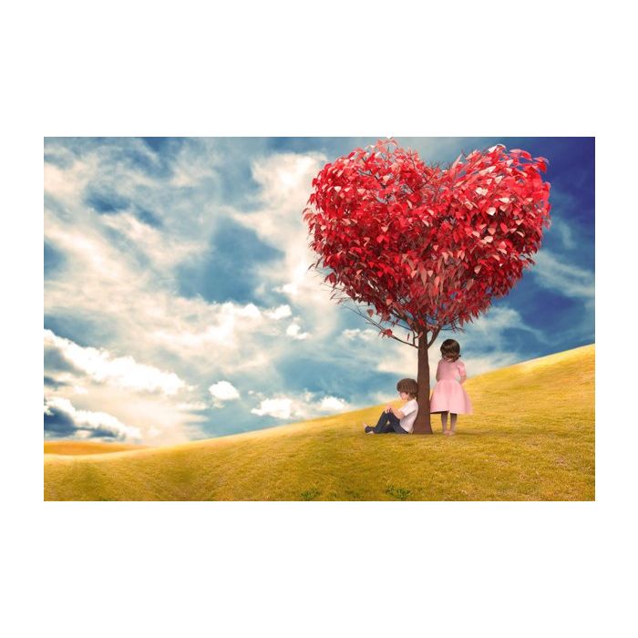 Diamond Painting Herzbaum 40x30 cm 1 St