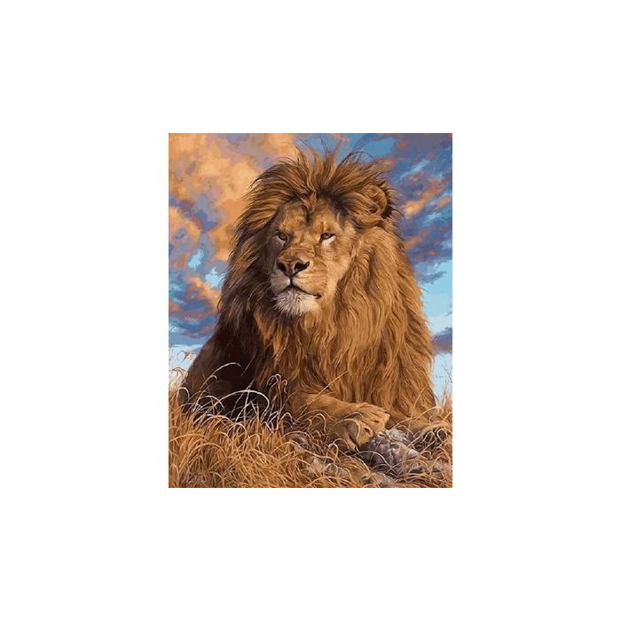 Diamond Painting Löwe 40x30 cm 1 St