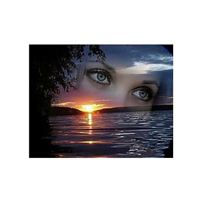 Diamond Painting Augen mit See 50x40 cm 1 St