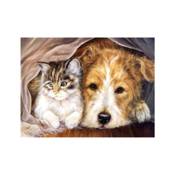 Diamond Painting Tierische Freunde 40x30 cm 1 Stück