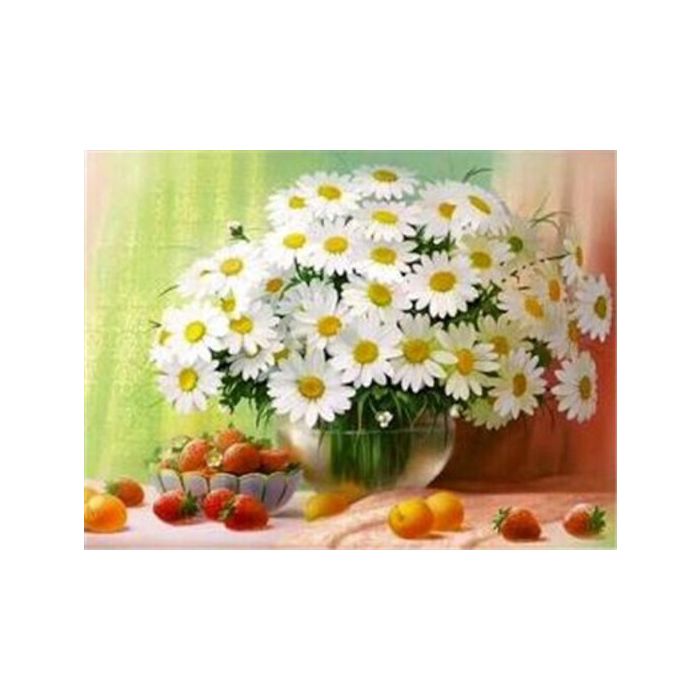 Diamond Painting Margeritenstrauß 40x30 cm 1 Stück