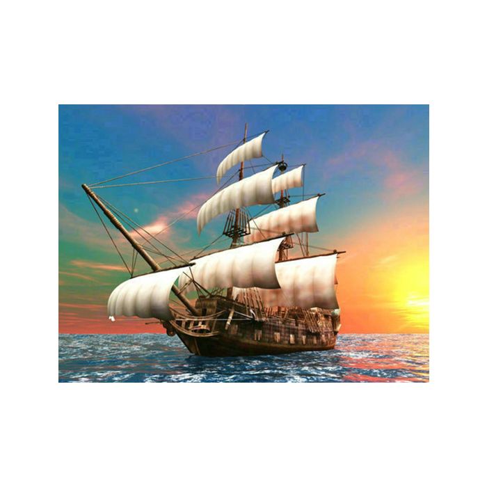 Diamond Painting Segelschiff 40x30 cm 6037-40271 4016490891529  