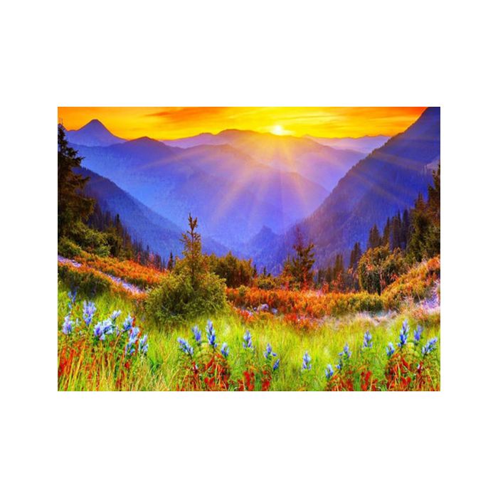 Diamond Painting Sonnenaufgang 40x30 cm 6037-40291 4016490891543  