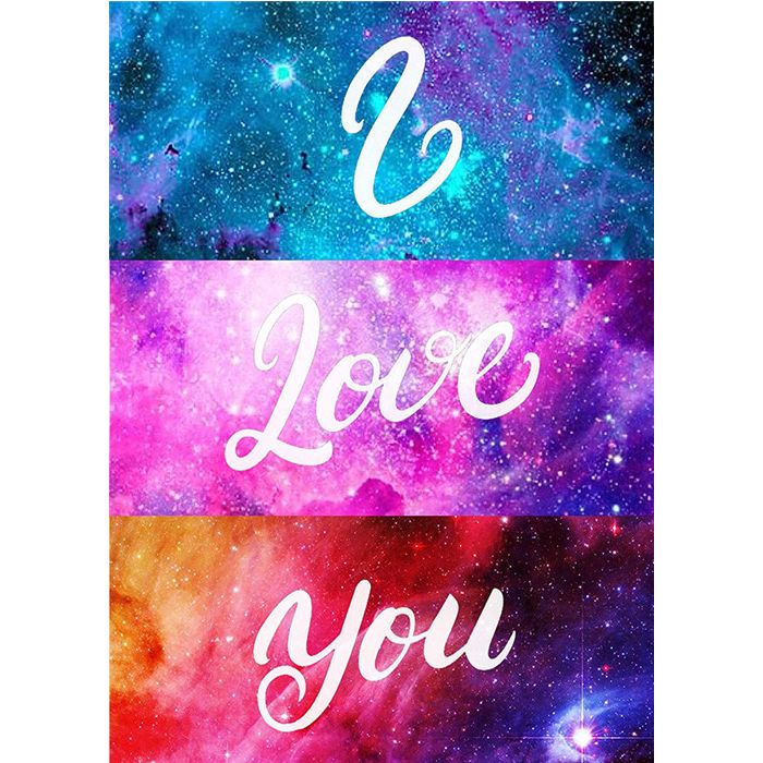 Diamond Painting I Love you 40x30 cm